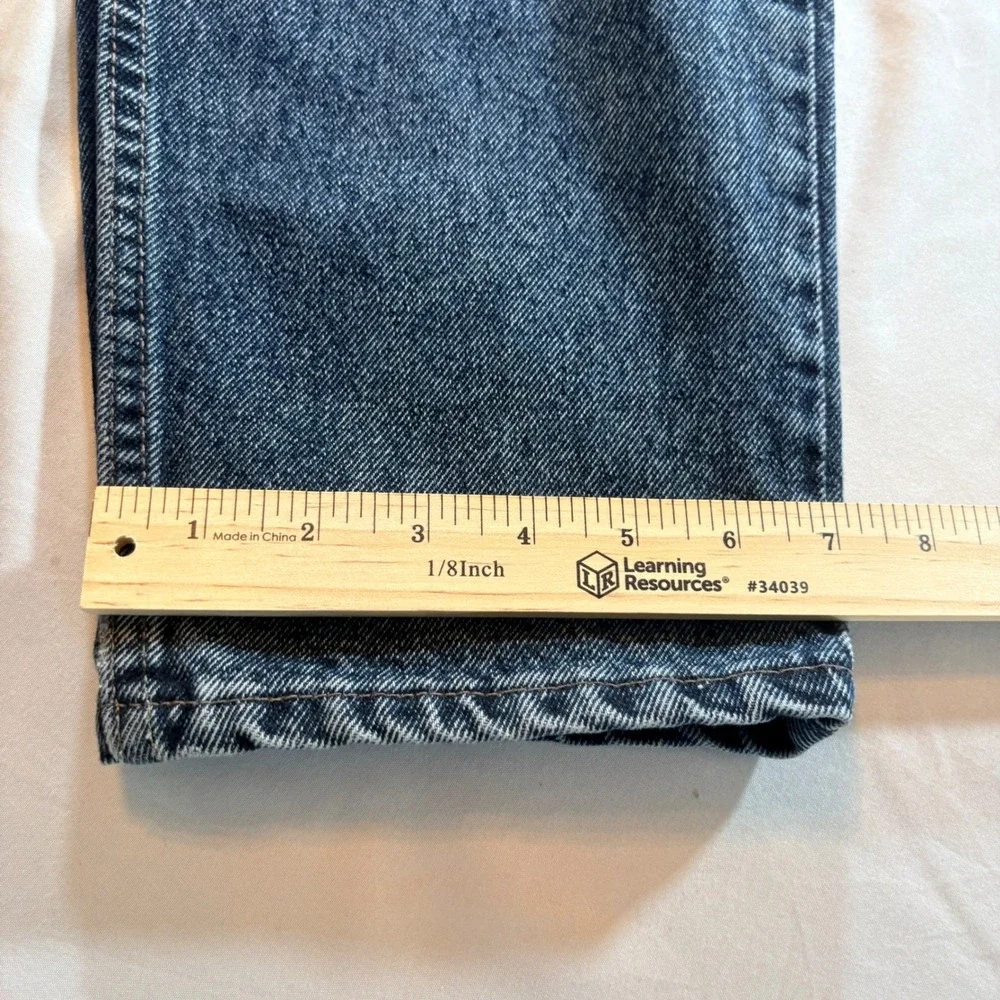 Levi's 550 Relaxed Fit Jeans Mens 36x36 Blue Stonewash Tapered Leg Made in USA